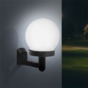 Lanterna solare 3pz Luce LED Giardino esterno Lampada da parete sfera applique
