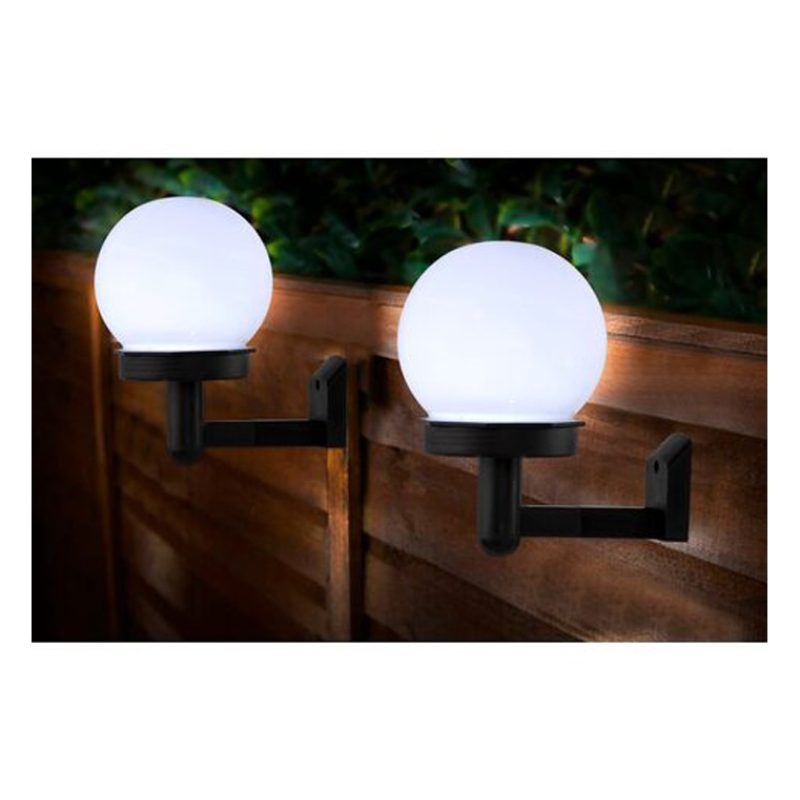 Kmt Style Lanterna solare 3pz Luce LED Giardino esterno Lampada da ...