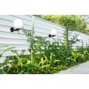 Lanterna solare 3pz Luce LED Giardino esterno Lampada da parete sfera applique
