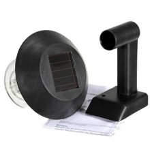 Applique lampada Luce bianca fredda a Led 3pz da parete solare Giardino esterno