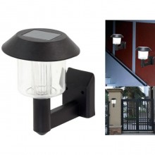 Applique lampada Luce bianca fredda a Led 3pz da parete solare Giardino esterno