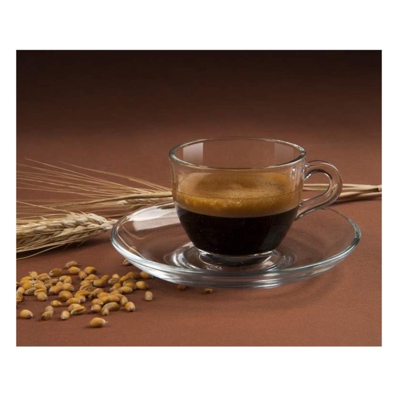 Cerve Set 6 Tazze Tazzine caffe in vetro trasparente senza piatto 7...