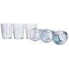 Hongu Set 6 Bicchieri in vetro trasparente acqua vino 27 CL casa ri...