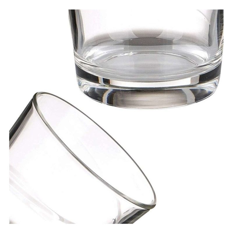Hongu Set 6 Bicchieri in vetro trasparente acqua vino 27 CL casa ri...