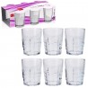 Hongu Set 12 Bicchieri in vetro trasparente acqua vino 27CL casa ri...