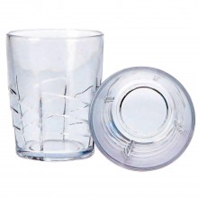 Set 12 Bicchieri in vetro trasparente acqua vino 27CL casa ristorante bar Tivoli