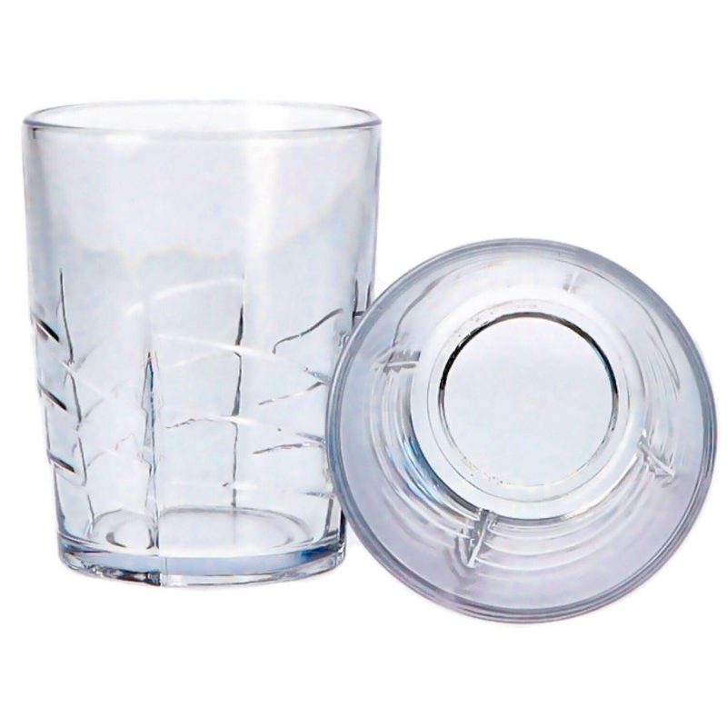 Hongu Set 12 Bicchieri in vetro trasparente acqua vino 27CL casa ri...