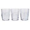 Hongu Set 12 Bicchieri in vetro trasparente acqua vino 27CL casa ri...