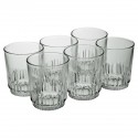 Set 6 Bicchieri da amaro liquore 160ml bicchiere da tavola in vetro trasparente
