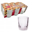 Set 6 Bicchieri da amaro liquore 160ml bicchiere da tavola in vetro trasparente