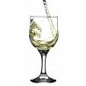 Uniglass Set 6 calici in vetro trasparente da 24 cl Bevande Acqua v...