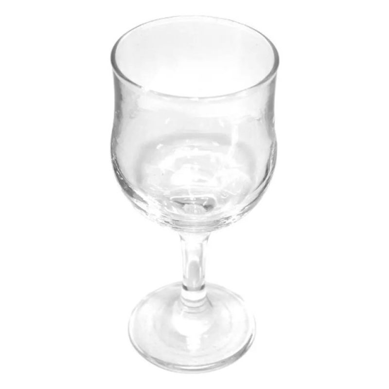 Uniglass Set 6 calici in vetro trasparente da 28 cl Bevande Acqua v...