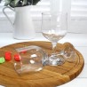Uniglass Set 6 calici in vetro trasparente da 28 cl Bevande Acqua v...