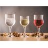 Uniglass Set 6 calici in vetro trasparente da 28 cl Bevande Acqua v...