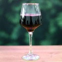 6 bicchieri calici in vetro trasparente da 330 ml Bevande Acqua vino rosso