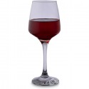 6 bicchieri calici in vetro trasparente da 330 ml Bevande Acqua vino rosso