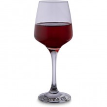 6 bicchieri calici in vetro trasparente da 330 ml Bevande Acqua vino rosso