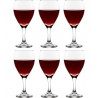 Cok Bicchieri Calice Vino Rosso Bianco Set da 6, 350 ml degustazion...
