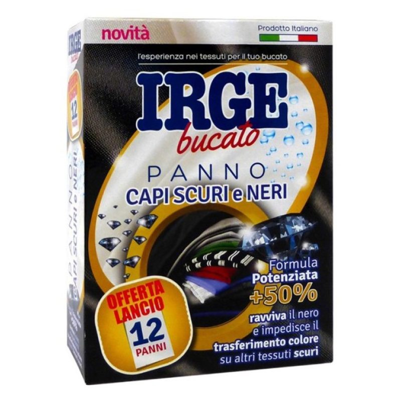 IRGE Panni Cattura Colori L'Acchiappacolore Lavatrice per Capi Scur...