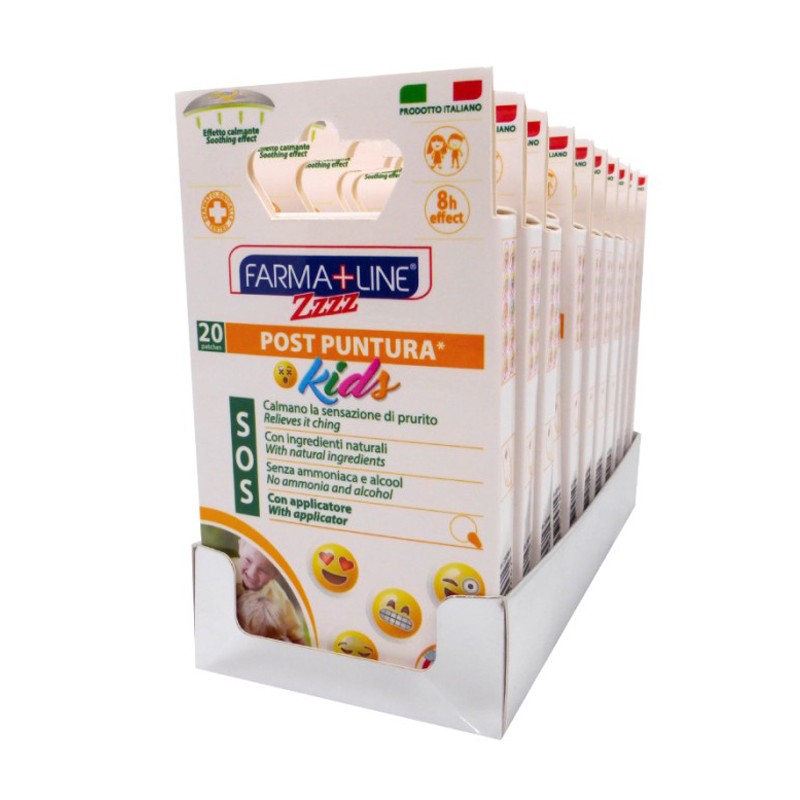 240 Cerotti post puntura Patch sollievo dal prurito lenitivi 12 conf. da 20 pz