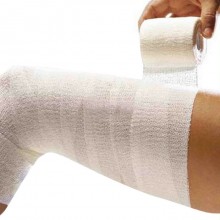 2x Benda Elastica Coesiva autoaderente 2,5m x 6cm per fasciature pronto soccorso