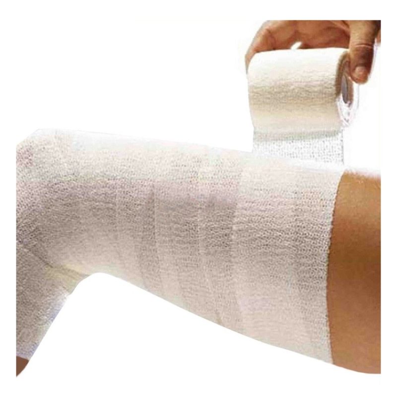 Farma+Line 2x Benda Elastica Coesiva autoaderente 2,5m x 6cm per fa...