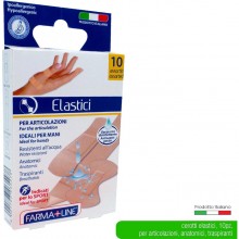 50 Cerotti assortiti per mani e dita elastici traspiranti resistenti all'acqua