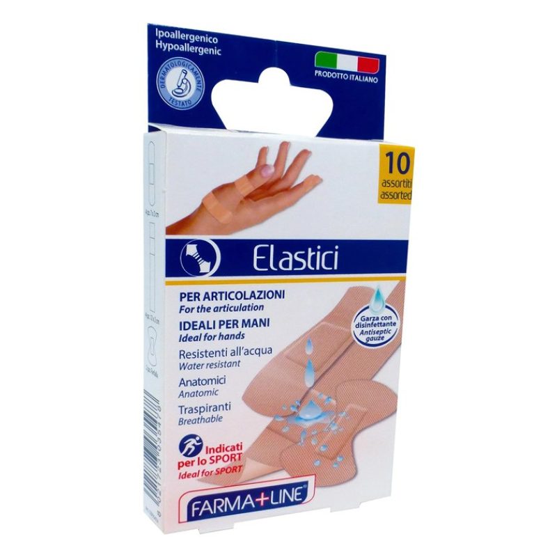 Farma+Line 50 Cerotti assortiti per mani e dita elastici traspirant...