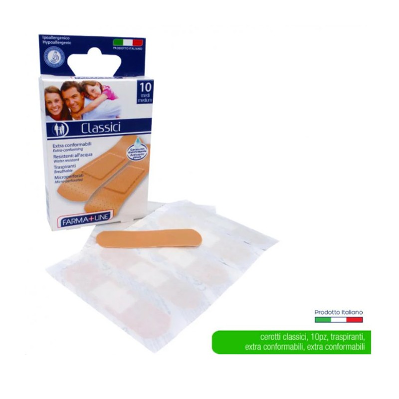 Cerotti Classici Traspiranti E Impermeabili 7x2 Cm - Confezione 100 Pezzi