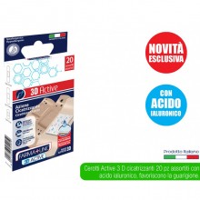 Cerotto Cicatrizzante set da 100 pezzi assortiti acido ialuronico impermeabili