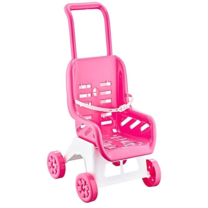 Joko Passeggino giocattolo per bambola rosa carrozzino plastica bam...
