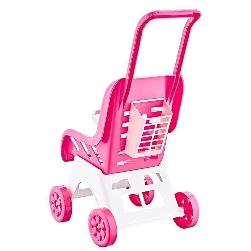 Joko Passeggino giocattolo per bambola rosa carrozzino plastica bam...