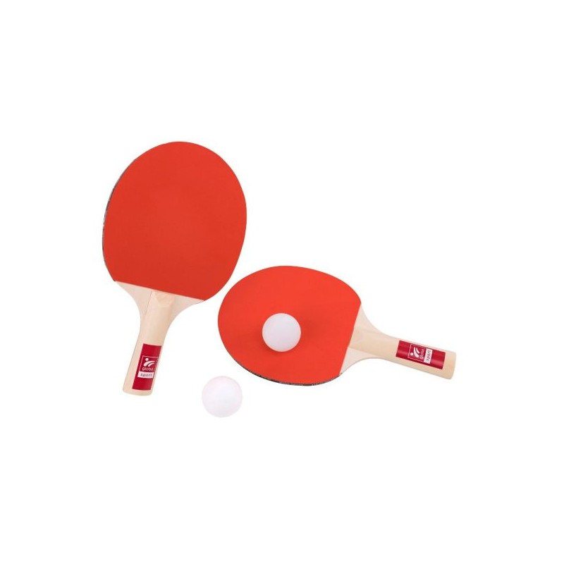 Globo Set Ping pong tennis da tavolo con racchette + 2 palline gioc...