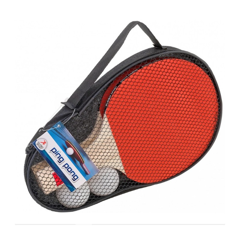Globo Set Ping pong tennis da tavolo con racchette + 2 palline gioc...