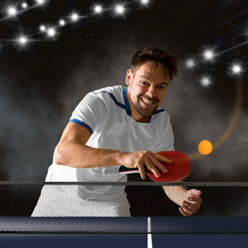 Globo Set Ping pong tennis da tavolo con racchette + 2 palline gioc...