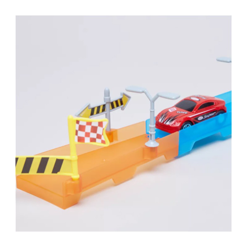 Hongu Maxi Pista Giocattolo Giro della Morte Pista componibile Macc...