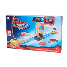 Maxi Pista Giocattolo Giro della Morte Pista componibile Macchinine pper bambini