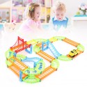 Pista ferrovia con macchinina per bambini giocattolo gioco regalo montabile 3+
