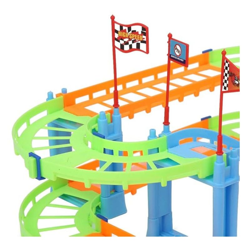 Giaquinto Pista ferrovia con macchinina per bambini giocattolo gioc...