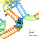 Pista ferrovia con macchinina per bambini giocattolo gioco regalo montabile 3+