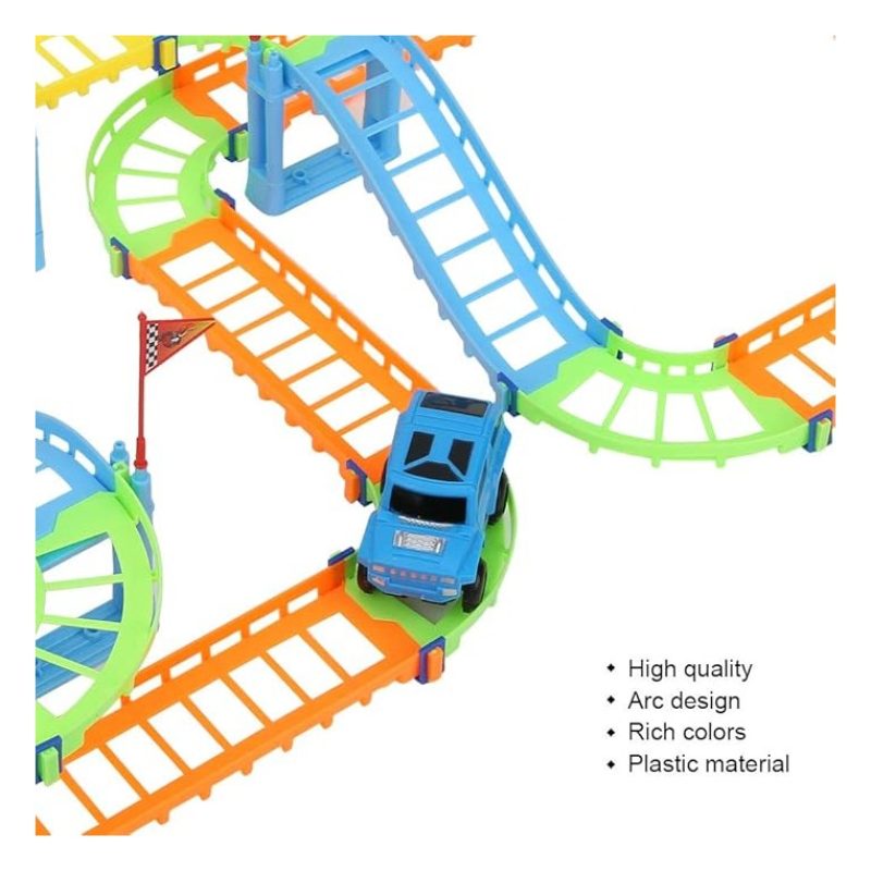 Giaquinto Pista ferrovia con macchinina per bambini giocattolo gioc...