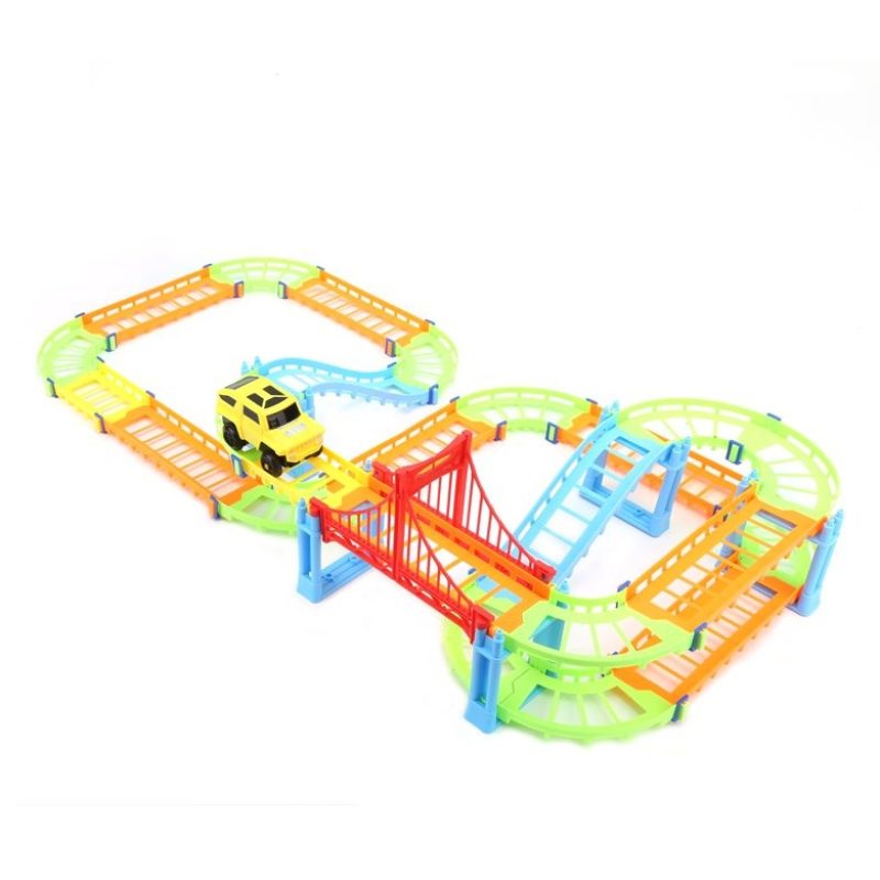 Giaquinto Pista ferrovia con macchinina per bambini giocattolo gioc...