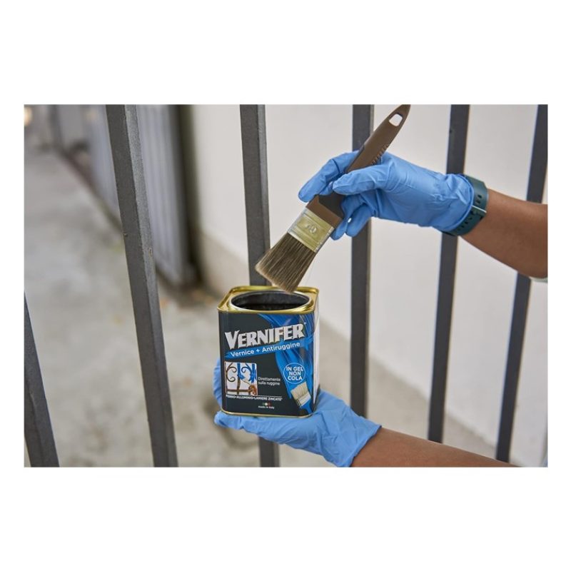 Arexons Vernice Gel 2 litri con antiruggine pittura smalto VERNIFER...