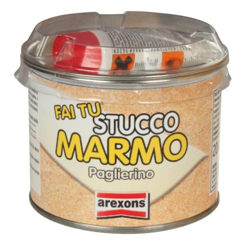 Stucco mastice per marmo paglierino verticale riparazione pietra Ar...