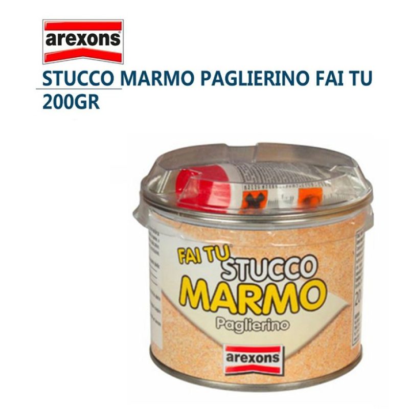 Stucco mastice per marmo paglierino verticale riparazione pietra Ar...