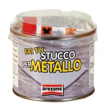 Stucco Metallico per carrozzeria auto bicomponente catalizzatore 200gr Arexons