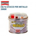 Stucco Metallico per carrozzeria auto bicomponente catalizzatore 200gr Arexons