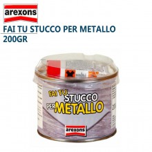 Stucco Metallico per carrozzeria auto bicomponente catalizzatore 200gr Arexons