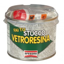 Stucco per vetroresina pasta Carrozzeria Auto Nautica 200g catalizz...