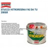 Stucco per vetroresina pasta Carrozzeria Auto Nautica 200g catalizz...
